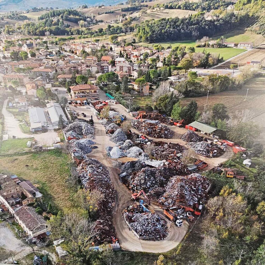 commercio rottami metallici macerata